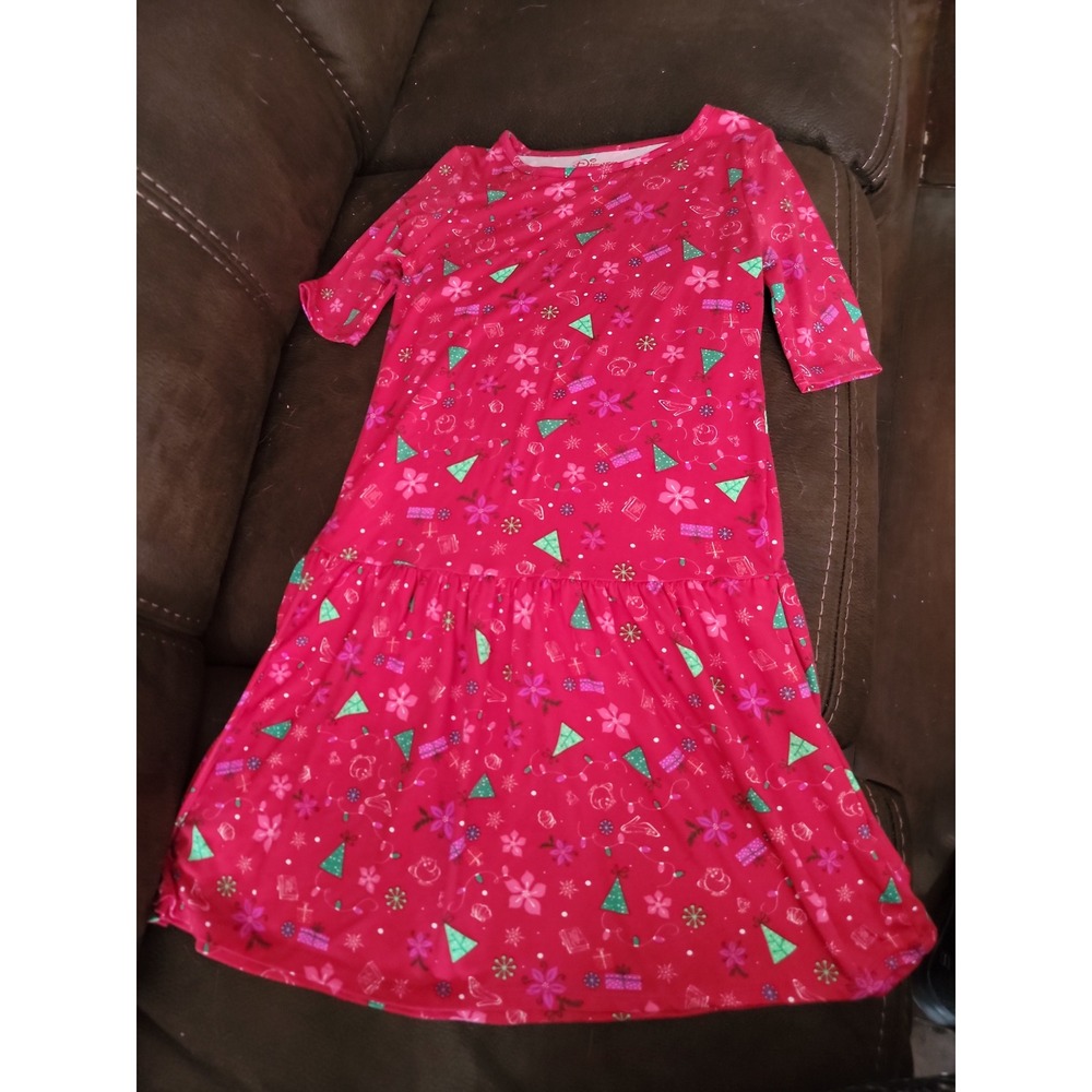 Disney princess Christmas holiday dress size‎ large L 10 12 mrs. Potts